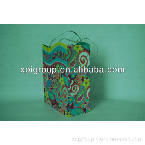 Gorgeous Handmade Paper Bag with rope handle